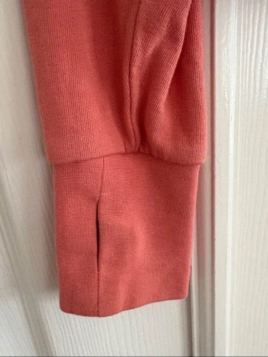 Sweaty Betty After Class Hoodie Sweatshirt Coral Women’s Medium - Picture 5 of 8